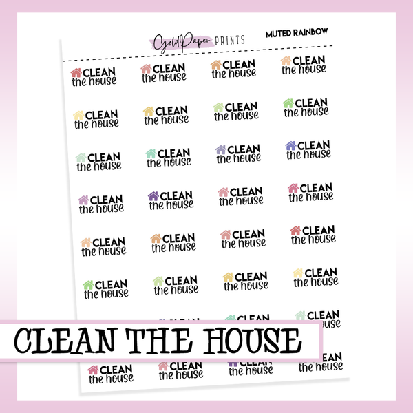 Clean The House Sheet