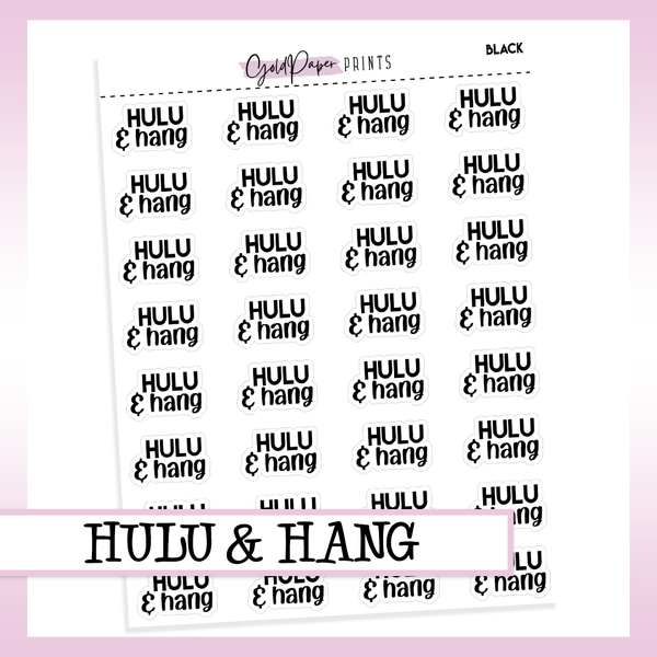 Hulu & Hang Sheet