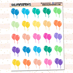 Balloons Sheet