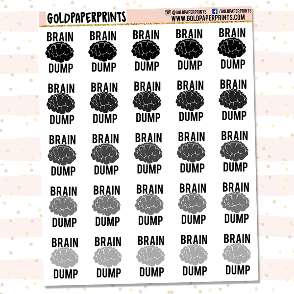 Brain Dump Sheet