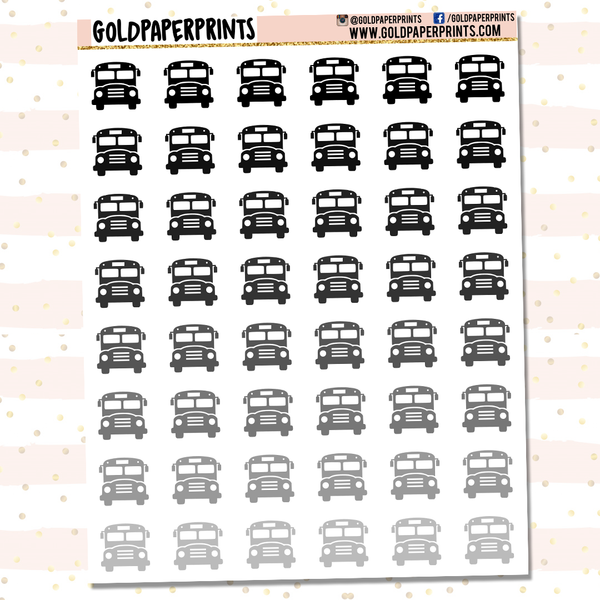 Bus Icon Sheet