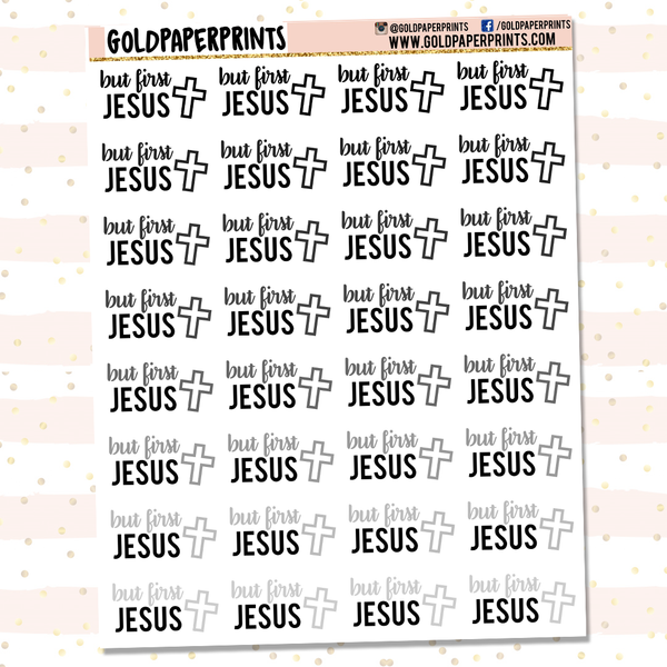 But First Jesus Sheet