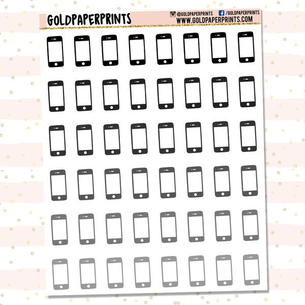 Cell Phone Icon Sheet