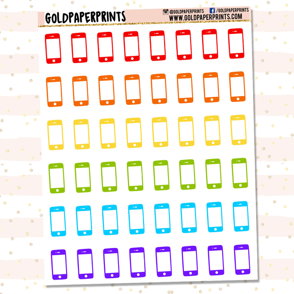 Cell Phone Icon Sheet