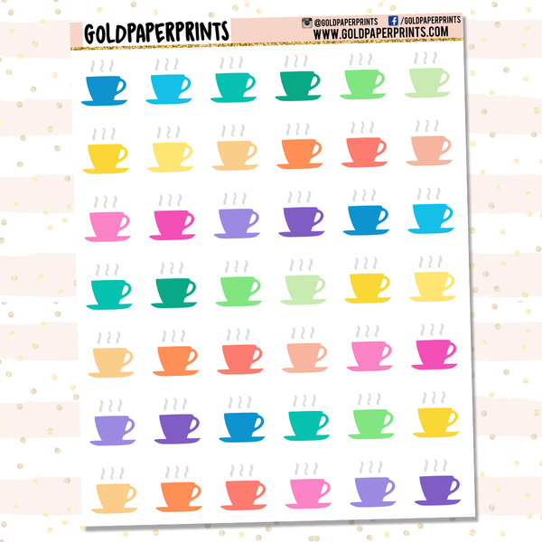 Tea Cup Sheet