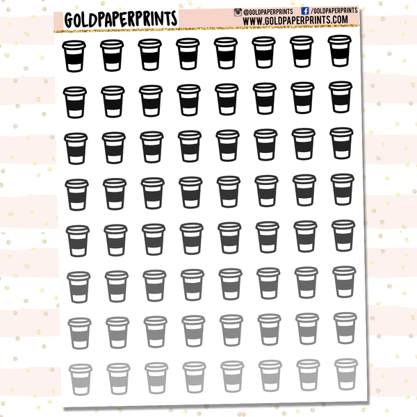 Coffee Cup Icon Sheet