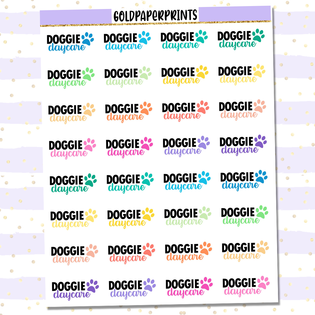 Doggie Daycare Sheet
