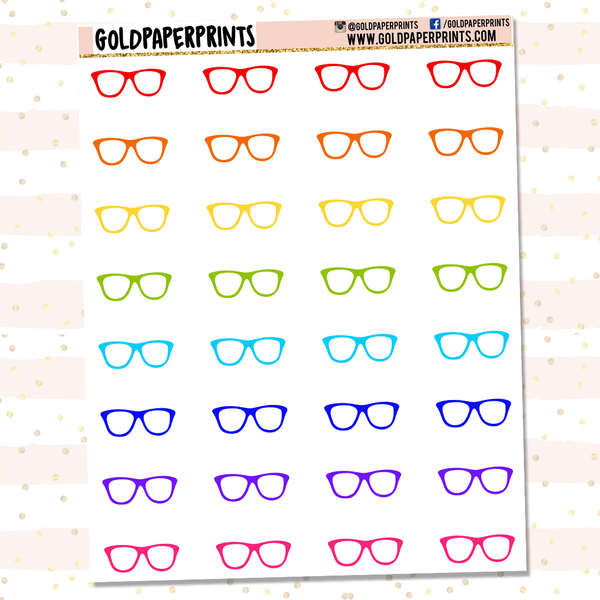 Glasses Icon Sheet