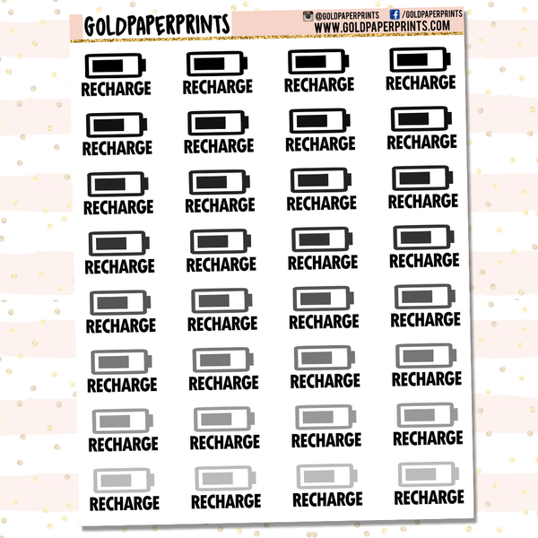 Recharge Icon Sheet