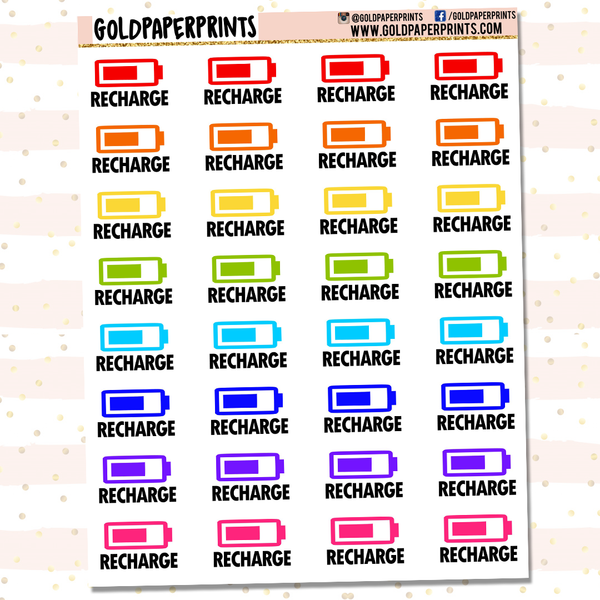 Recharge Icon Sheet